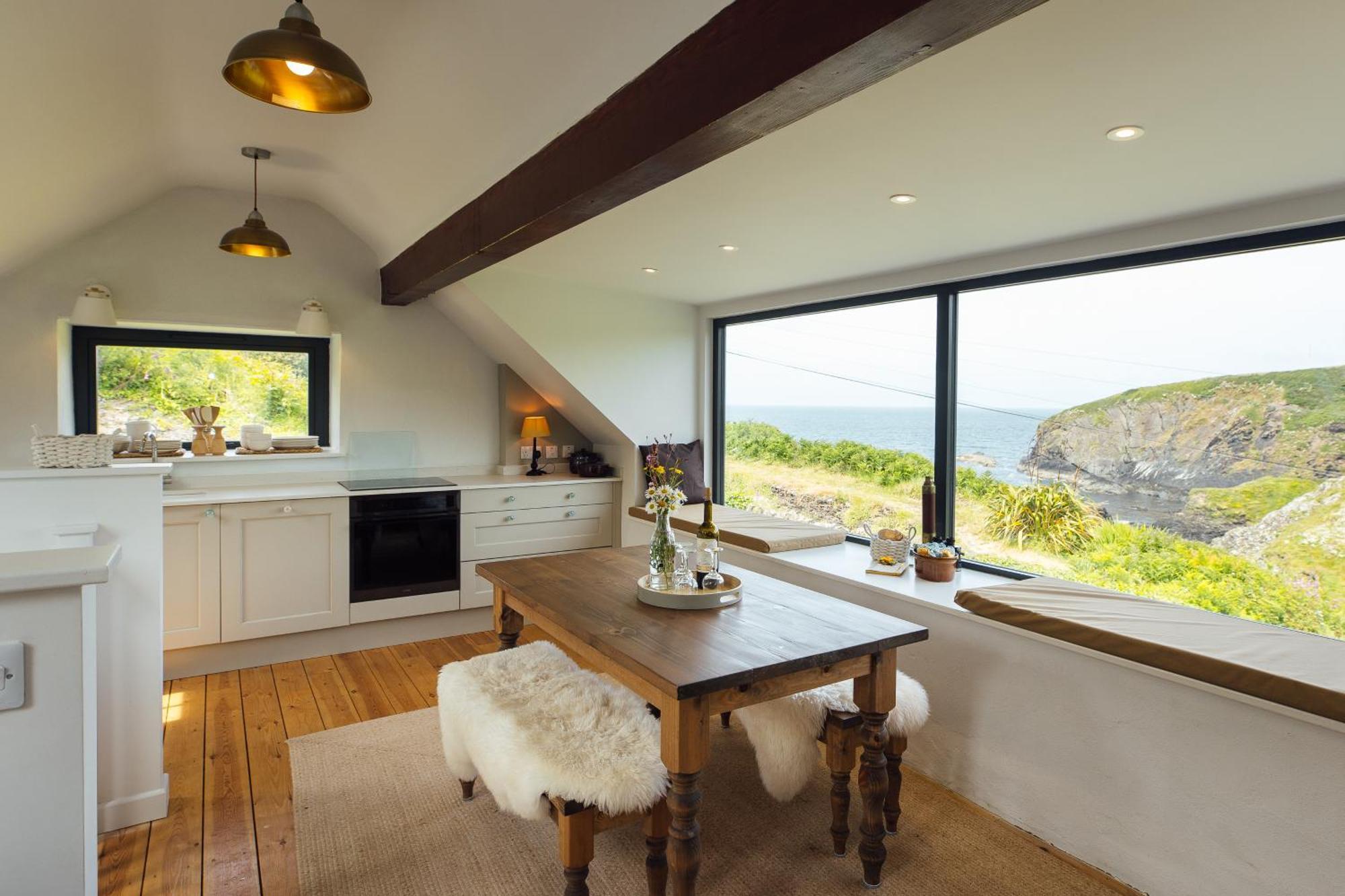Cliff-Top Cottage On Coast Path W/Panoramic Views Trevine Zewnętrze zdjęcie